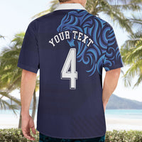 Custom Scotland National Football Hawaiian Shirt Lions with Flag Sporty Tartan Style