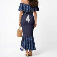 Custom Scotland National Football Mermaid Dress Lions with Flag Sporty Tartan Style