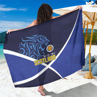 Scotland National Football Sarong Lions with Flag Sporty Tartan Style