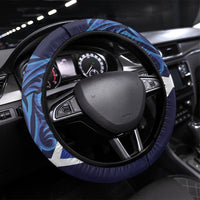 Scotland National Football Steering Wheel Cover Lions with Flag Sporty Tartan Style