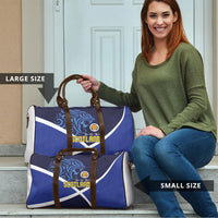 Scotland National Football Travel Bag Lions with Flag Sporty Tartan Style