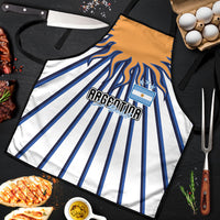 Argentina National Football Apron Sun Of May Retro Starburst Graphic Art