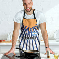 Argentina National Football Apron Sun Of May Retro Starburst Graphic Art