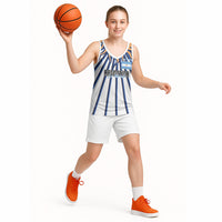 Personalized Argentina National Football Basketball Jersey Sun Of May Retro Starburst Graphic Art