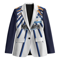 Personalized Argentina National Football Blazer Sun Of May Retro Starburst Graphic Art