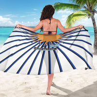 Argentina National Football Sarong Sun Of May Retro Starburst Graphic Art