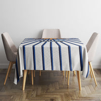 Argentina National Football Tablecloth Sun Of May Retro Starburst Graphic Art