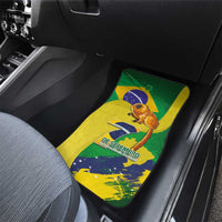 Brazil Independence Day Car Mats Sete de Setembro and Golden Lion Tamarin - Wonder Print Shop