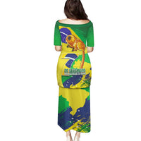 Brazil Independence Day Puletasi Sete de Setembro and Golden Lion Tamarin - Wonder Print Shop