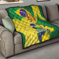 Brazil Independence Day Quilt Sete de Setembro and Golden Lion Tamarin - Wonder Print Shop