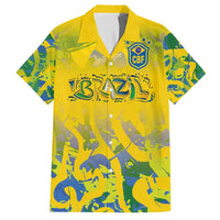 Custom Brazil Football Champion 2024 Hawaiian Shirt - Wonder Print Shop