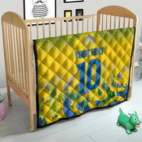 Custom Brazil Football Champion 2024 Quilt - Wonder Print Shop