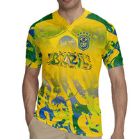 Custom Brazil Football Champion 2024 Rugby Jersey - Wonder Print Shop