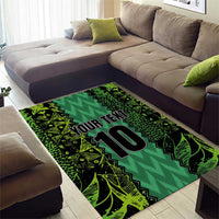 Custom Nigeria Football Champion 2024 Area Rug - Wonder Print Shop