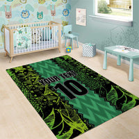Custom Nigeria Football Champion 2024 Area Rug - Wonder Print Shop