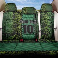 Custom Nigeria Football Champion 2024 Back Car Seat Cover - Wonder Print Shop
