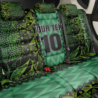 Custom Nigeria Football Champion 2024 Back Car Seat Cover - Wonder Print Shop