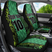 Custom Nigeria Football Champion 2024 Car Seat Cover - Wonder Print Shop