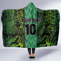 Custom Nigeria Football Champion 2024 Hooded Blanket