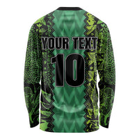 Custom Nigeria Football Champion 2024 Long Sleeve Shirt - Wonder Print Shop