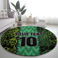 Custom Nigeria Football Champion 2024 Round Carpet