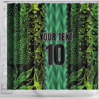 Custom Nigeria Football Champion 2024 Shower Curtain