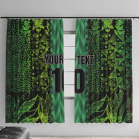 Custom Nigeria Football Champion 2024 Window Curtain - Wonder Print Shop