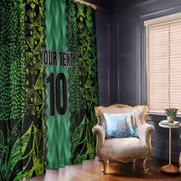 Custom Nigeria Football Champion 2024 Window Curtain - Wonder Print Shop