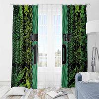 Custom Nigeria Football Champion 2024 Window Curtain - Wonder Print Shop
