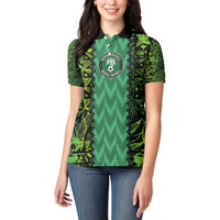 Custom Nigeria Football Champion 2024 Women Polo Shirt - Wonder Print Shop