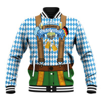 Oktoberfest Baseball Jacket Beer Festival Spirit Lederhosen Costume Style - Wonder Print Shop