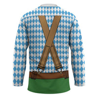 Oktoberfest Hockey Jersey Beer Festival Spirit Lederhosen Costume Style - Wonder Print Shop
