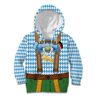 Oktoberfest Kid Hoodie Beer Festival Spirit Lederhosen Costume Style - Wonder Print Shop