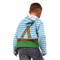 Oktoberfest Kid Hoodie Beer Festival Spirit Lederhosen Costume Style - Wonder Print Shop