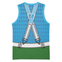 Bavarian Lederhosen Costume Style Basketball Jersey Lions Rautenflagge Pattern - Wonder Print Shop