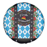 German Christmas Spare Tire Cover Lederhosen Weihnachten Style with Bavaria Pattern - Wonder Print Shop