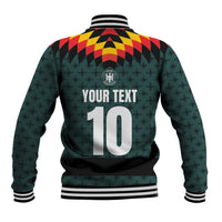 Custom German Christmas Baseball Jacket German Football Jersey mix Santa Suit Style - Wonder Print Shop