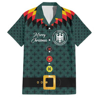 Custom German Christmas Hawaiian Shirt German Football Jersey mix Santa Suit Style - Wonder Print Shop
