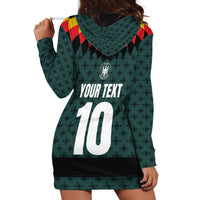 Custom German Christmas Hoodie Dress German Football Jersey mix Santa Suit Style - Wonder Print Shop