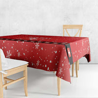 Personalized Swiss Christmas - Designed in Santa Suit Tablecloth - Wonder Print Shop