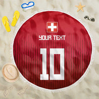 Custom Swiss Football Jersey for The Champions Beach Blanket LT03
