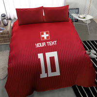 Custom Swiss Football Jersey for The Champions Bedding Set LT03