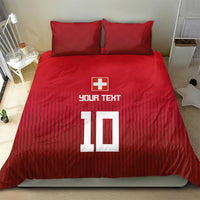 Custom Swiss Football Jersey for The Champions Bedding Set LT03