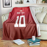 Custom Swiss Football Jersey for The Champions Blanket LT03