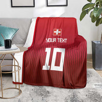 Custom Swiss Football Jersey for The Champions Blanket LT03