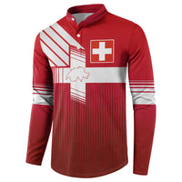 Custom Swiss Football Jersey for The Champions Button Sweatshirt LT03