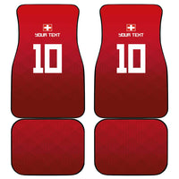 Custom Swiss Football Jersey for The Champions Car Mats LT03