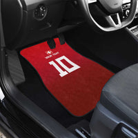 Custom Swiss Football Jersey for The Champions Car Mats LT03