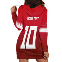 Custom Swiss Football Jersey for The Champions Hoodie Dress LT03