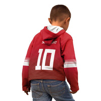Custom Swiss Football Jersey for The Champions Kid Hoodie LT03